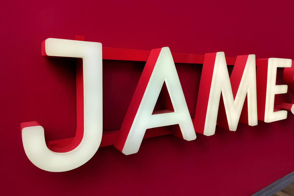 3D Built up letters Image Gallery